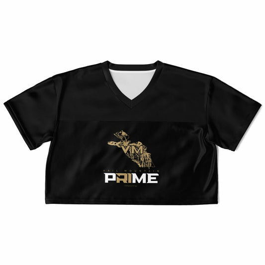 Prime Vail Mountain, Colorado Cropped Football Jersey