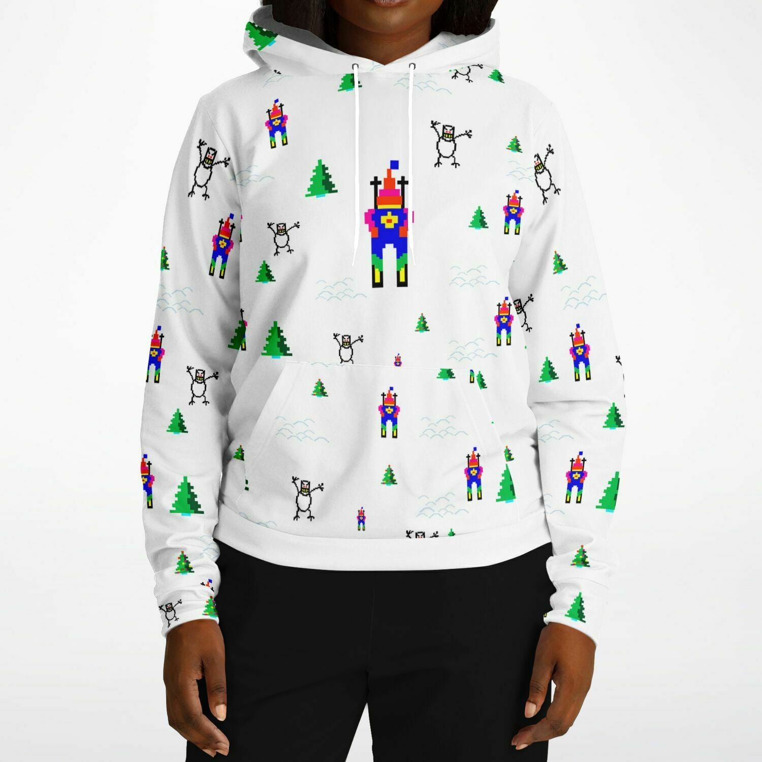 Ski Free Unisex Fashion Hoodie Set