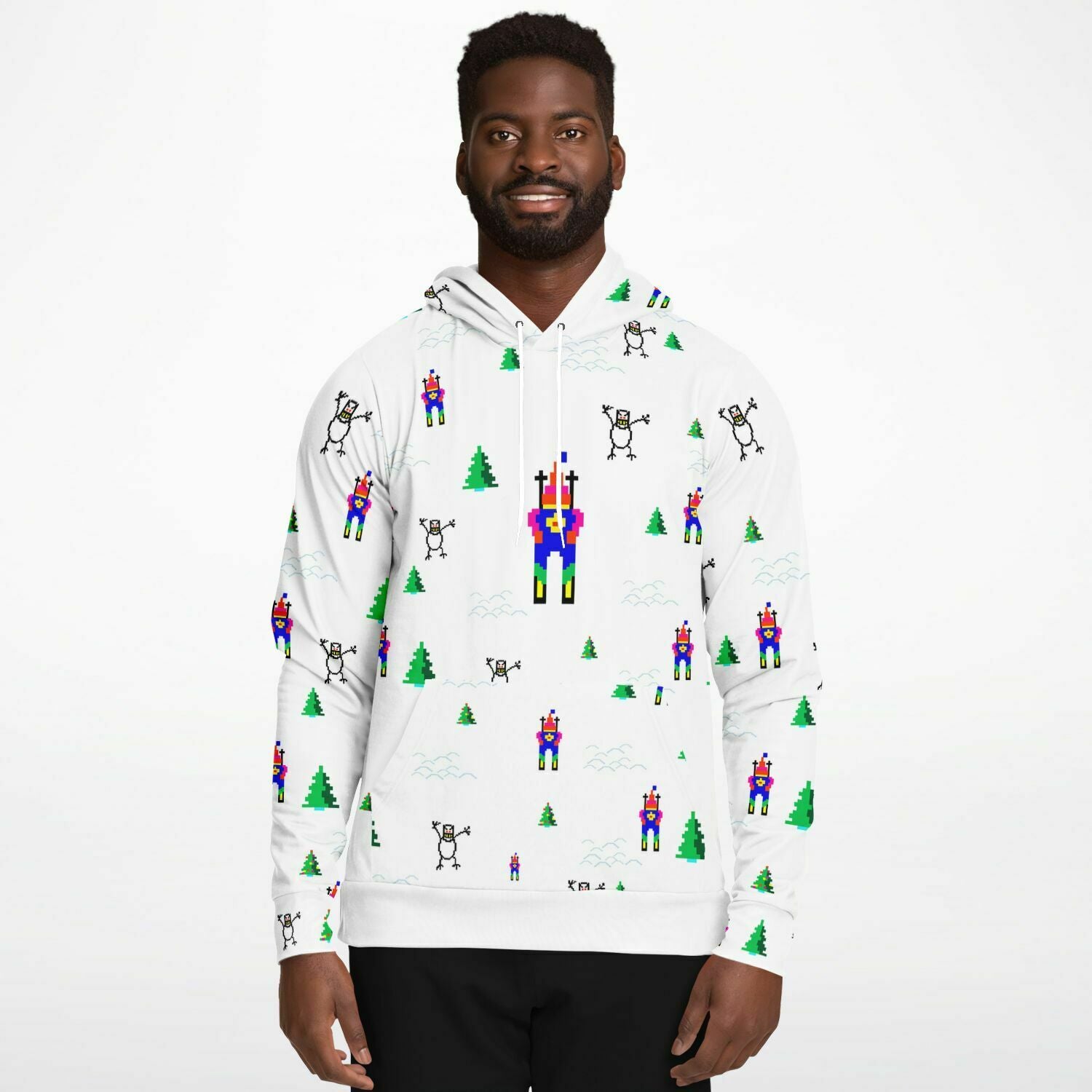 Ski Free Unisex Fashion Hoodie Set