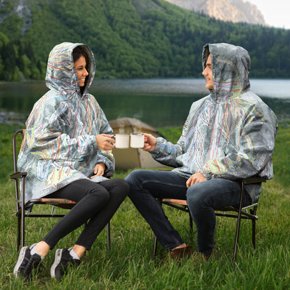 Snow Summit, California Ski Trail Map - Snug Hoodie - Powderaddicts