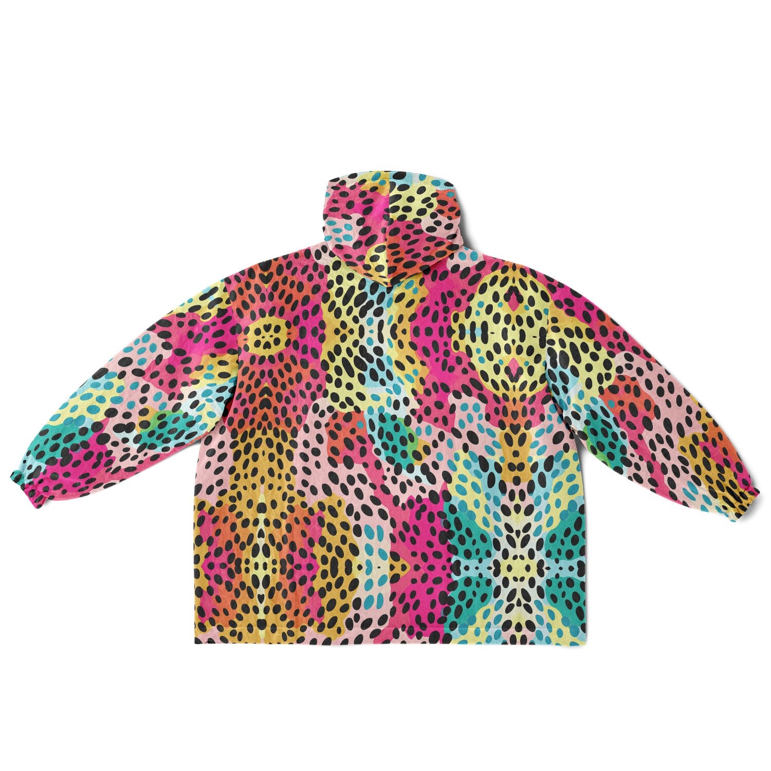 Powder Mountain, Utah Ski Resort Map Reversible Snug Hoodie