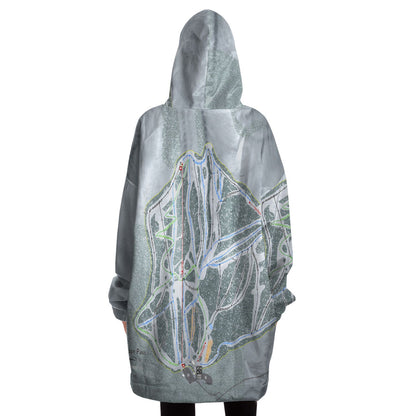 Teton Pass, Oregon Trail Map Snug Hoodie - Powderaddicts