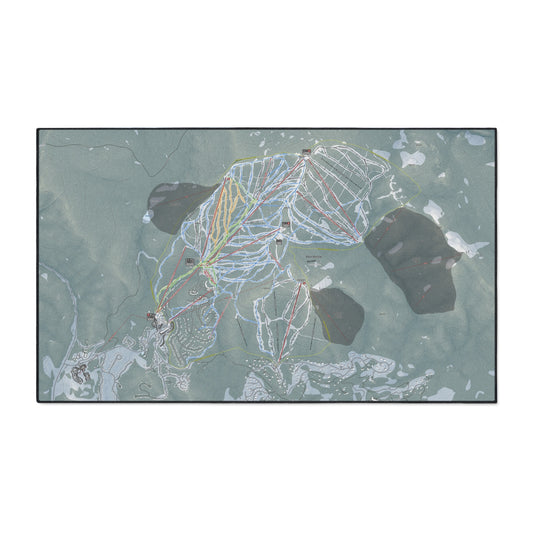 Northstar, California Ski Resort Map Heavy Duty Floor Mat