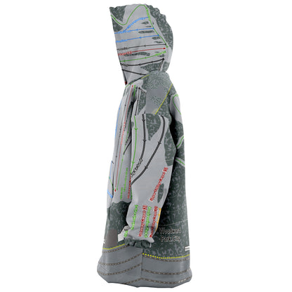 Woodward Park City, Utah Ski Trail Map - Snug Hoodie