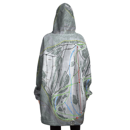 Warner Canyon, Oregon Ski Trail Map Snug Hoodie