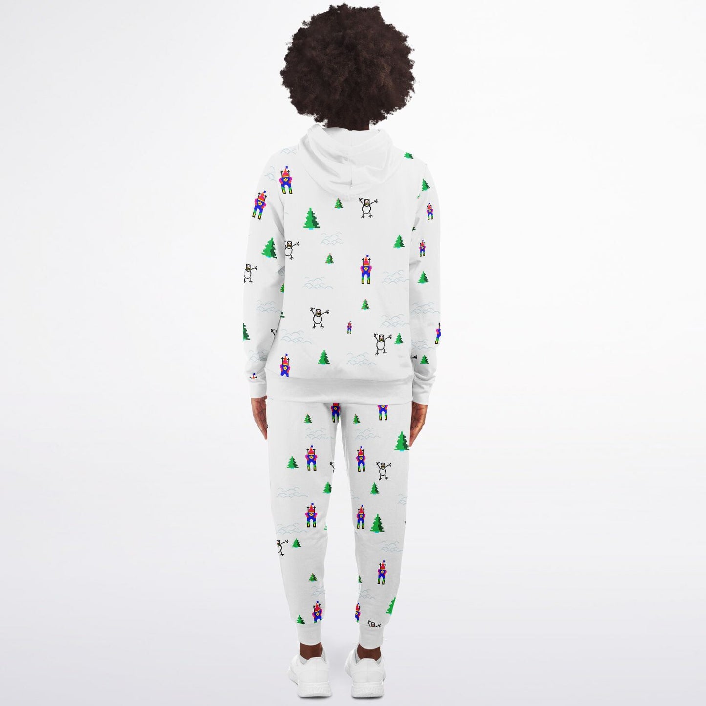 Ski Free Unisex Ziphoodie and Jogger Set