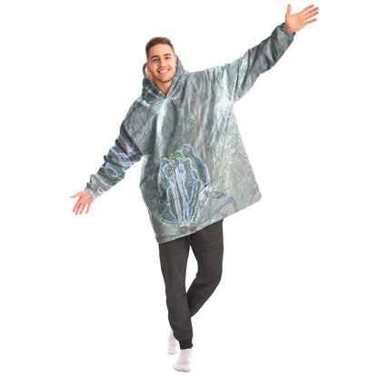 Moosehead Mountain, Maine Ski Trail Map - Snug Hoodie