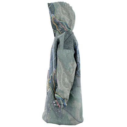 Burke Mountain, Vermont Ski Trail Map - Snug Hoodie