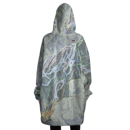 Buttermilk, Colorado Ski Trail Map - Snug Hoodie