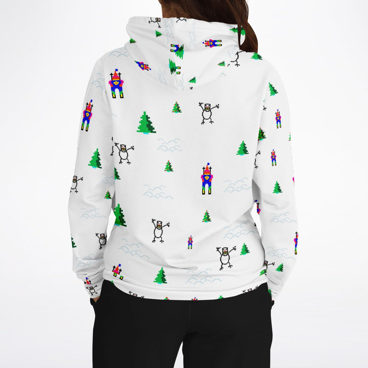 Ski Free Unisex Fashion Hoodie Set