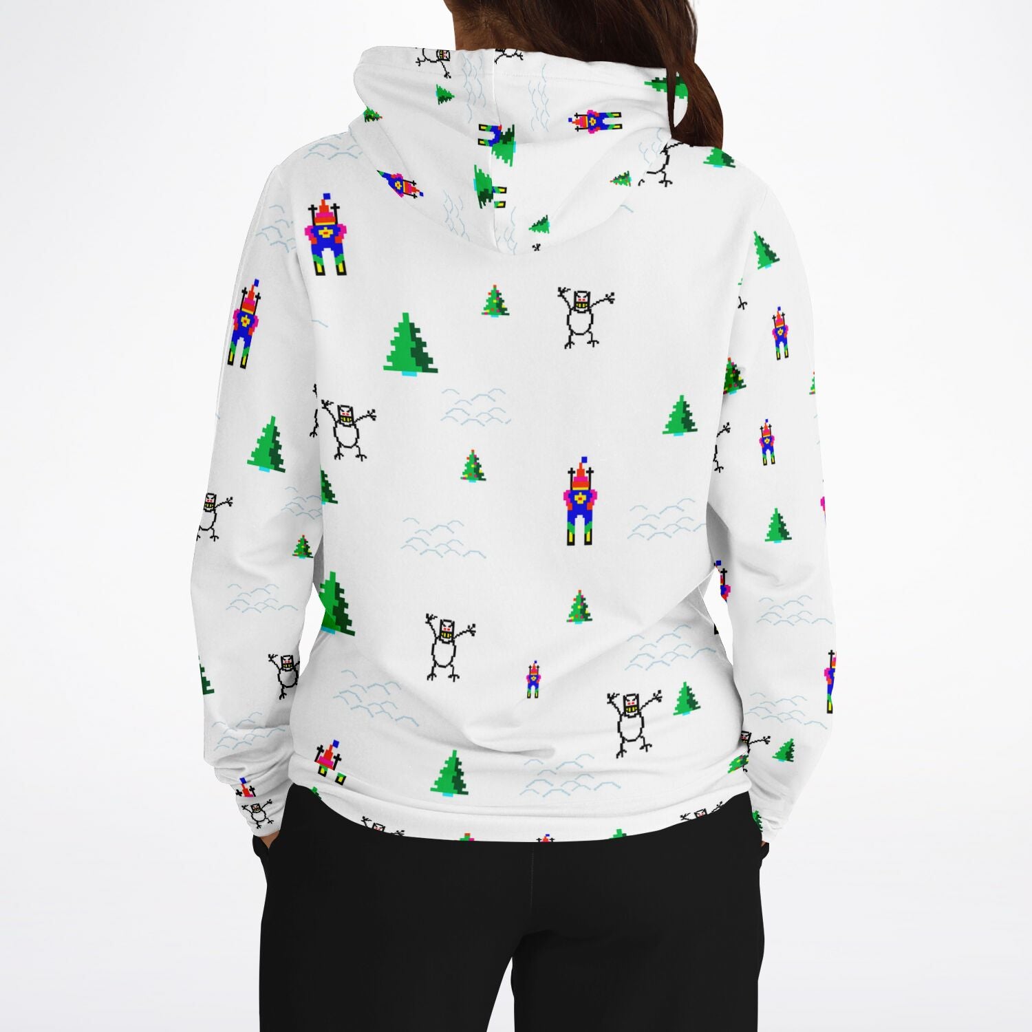 Ski Free Unisex Fashion Hoodie Set