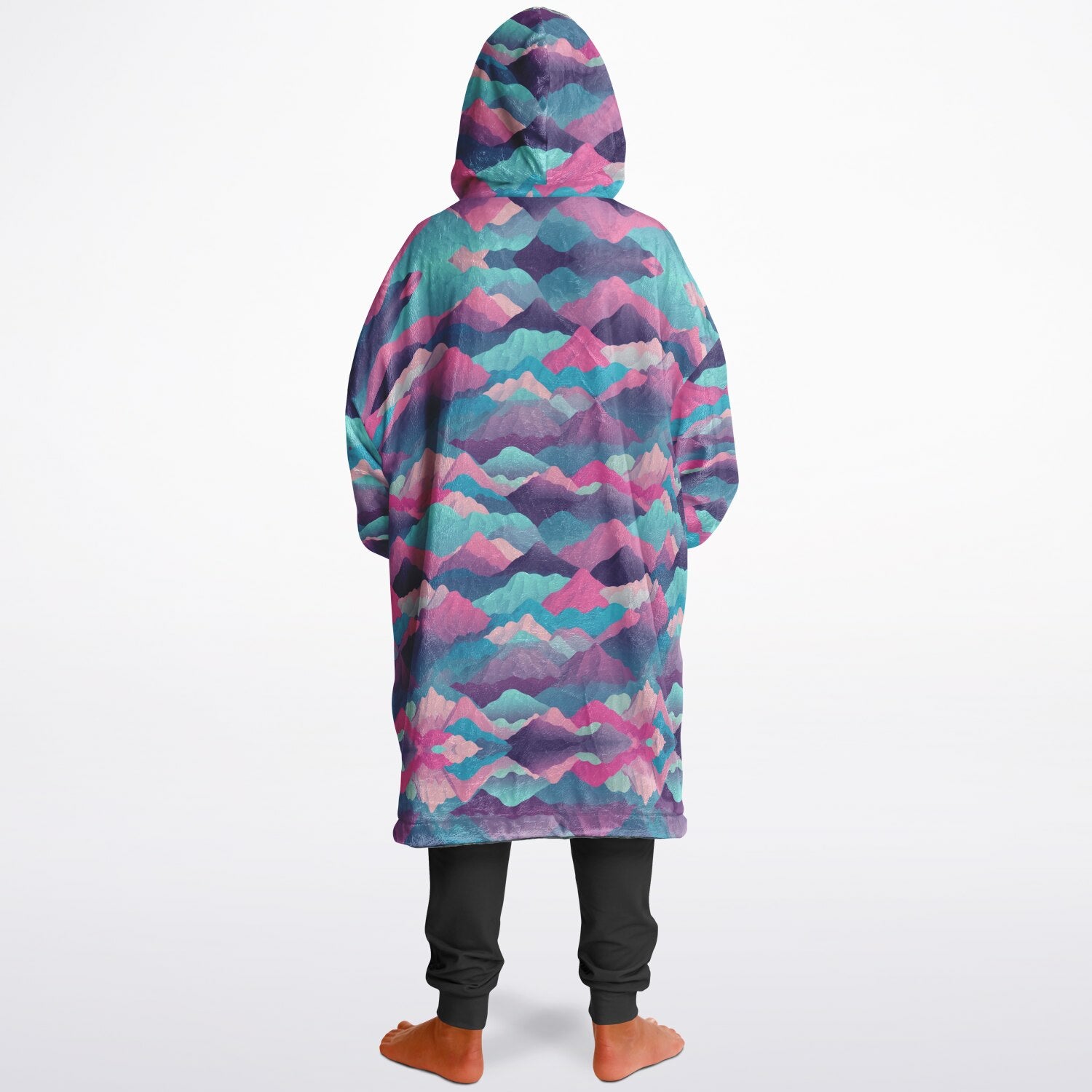 Powder Mountain, Utah Ski Resort Map Youth Reversible Snug Hoodie