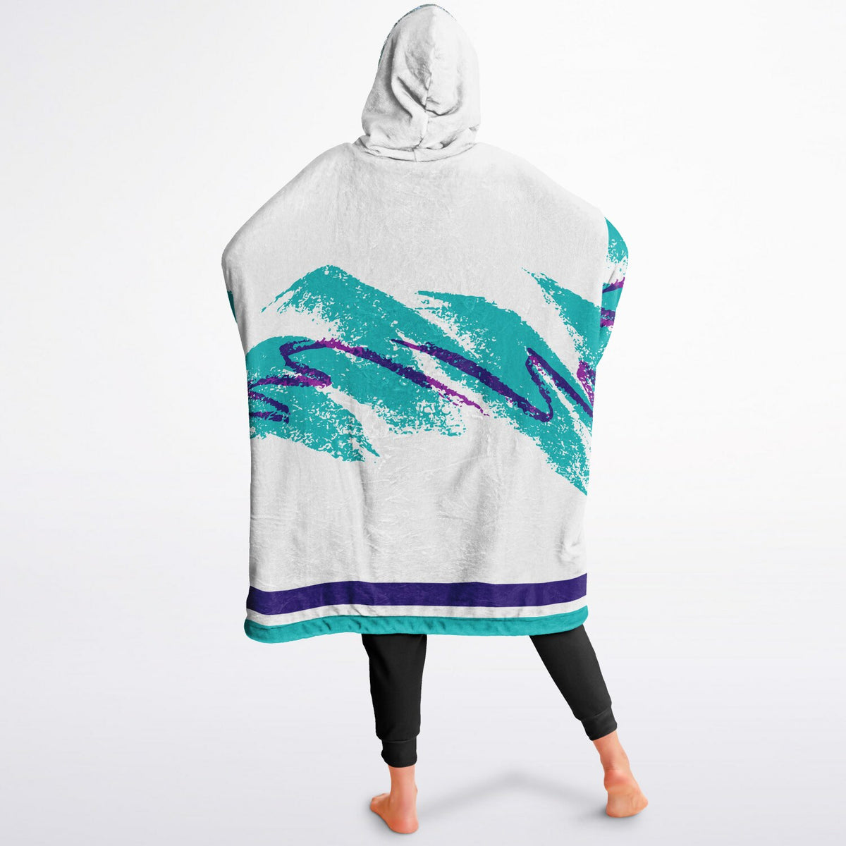 Powder Mountain, Utah Ski Resort Map Reversible Snug Hoodie