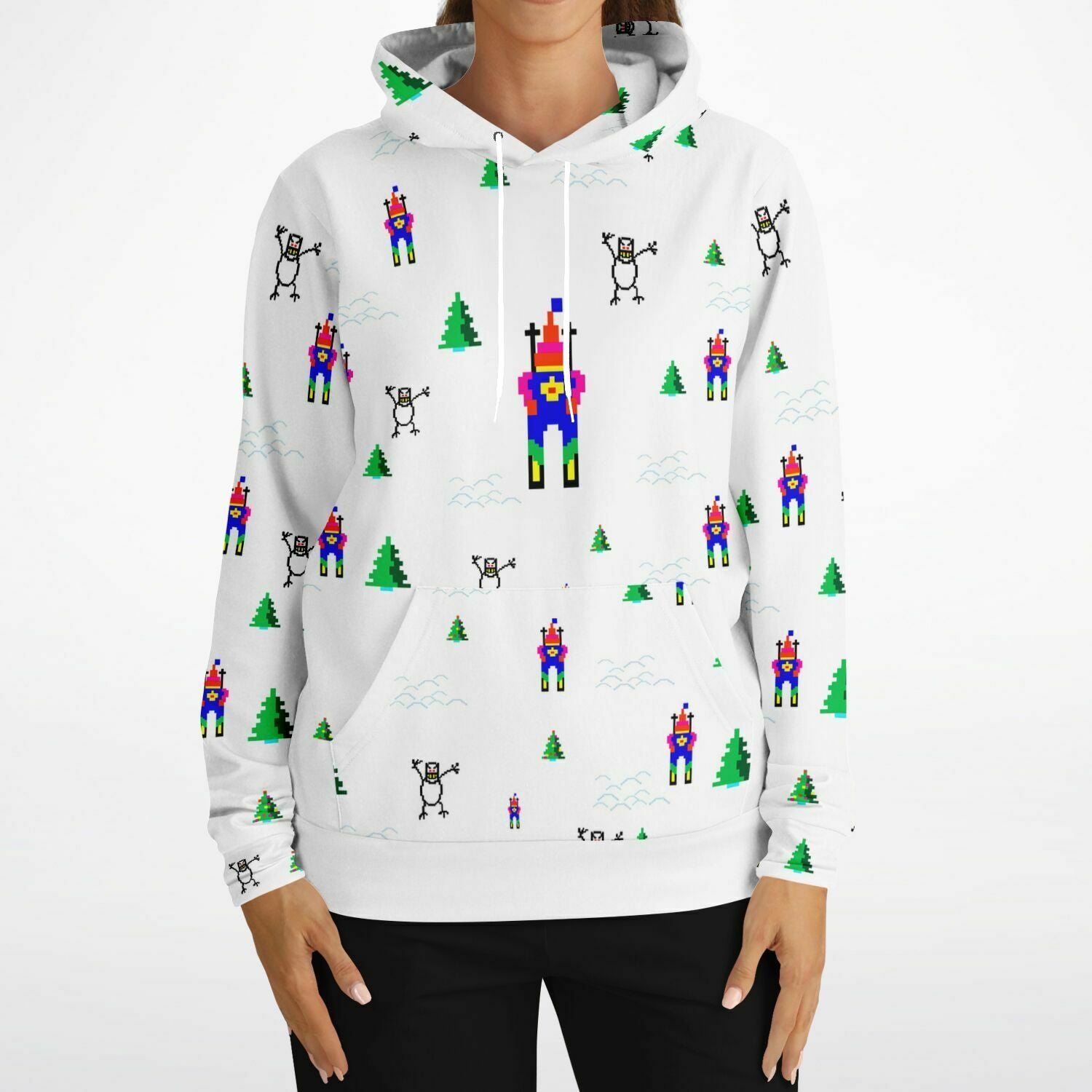Ski Free Unisex Fashion Hoodie Set