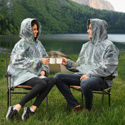 Purgatory, Colorado Ski Trail Map - Snug Hoodie - Powderaddicts