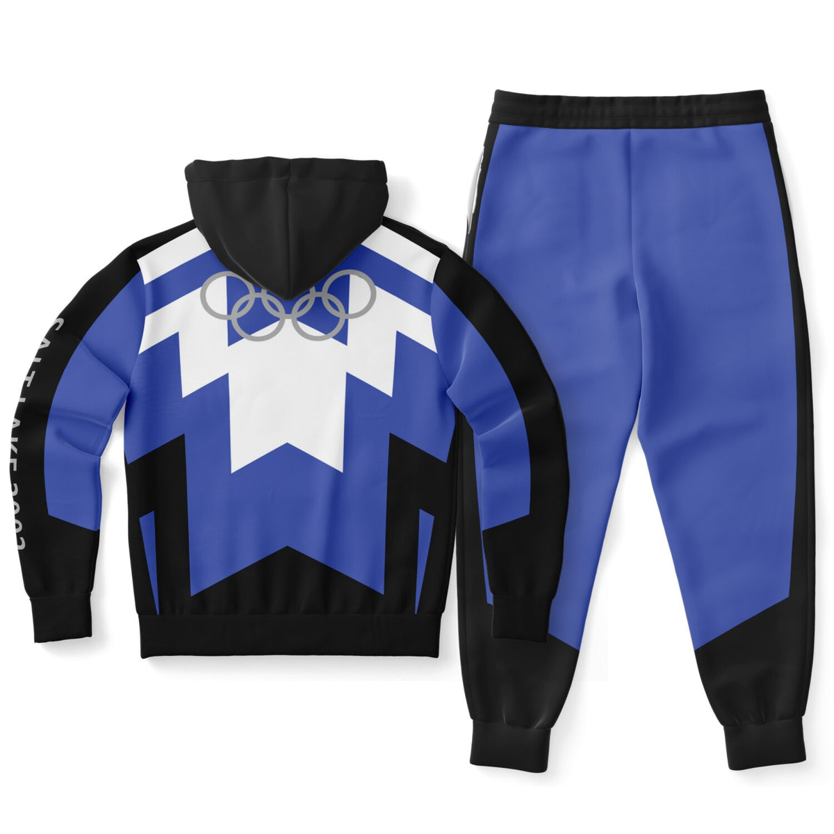 The Salt Lake 2002 Olympics Uniforms Hoodie &amp; Jogger - Blue