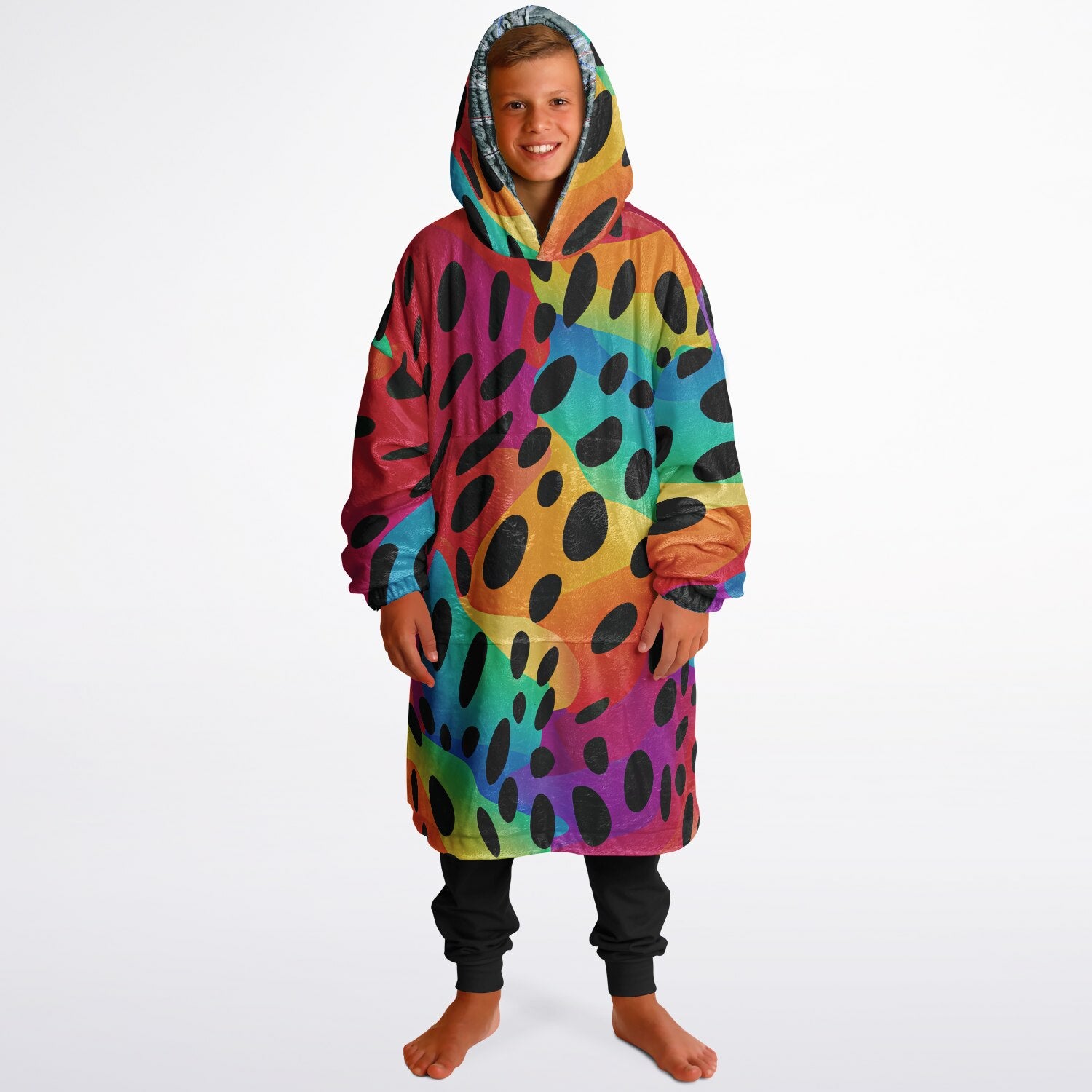 Attitash Mountain, New Hampshire Ski Resort Map Reversible Snug Hoodie