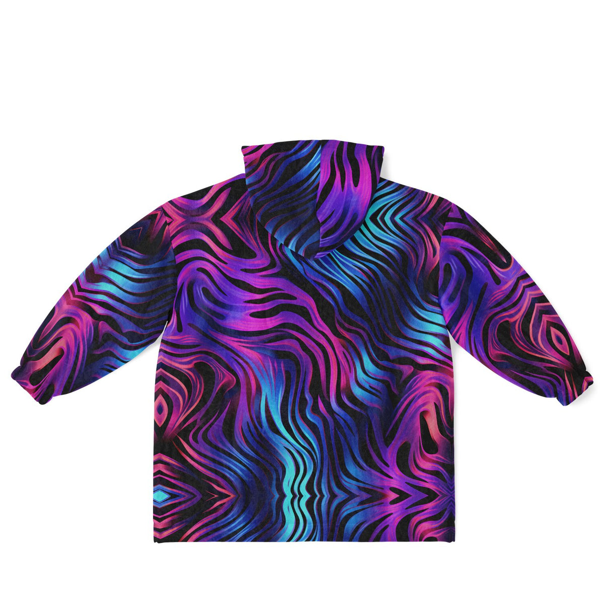 Powder Mountain, Utah Ski Resort Map Youth Reversible Snug Hoodie