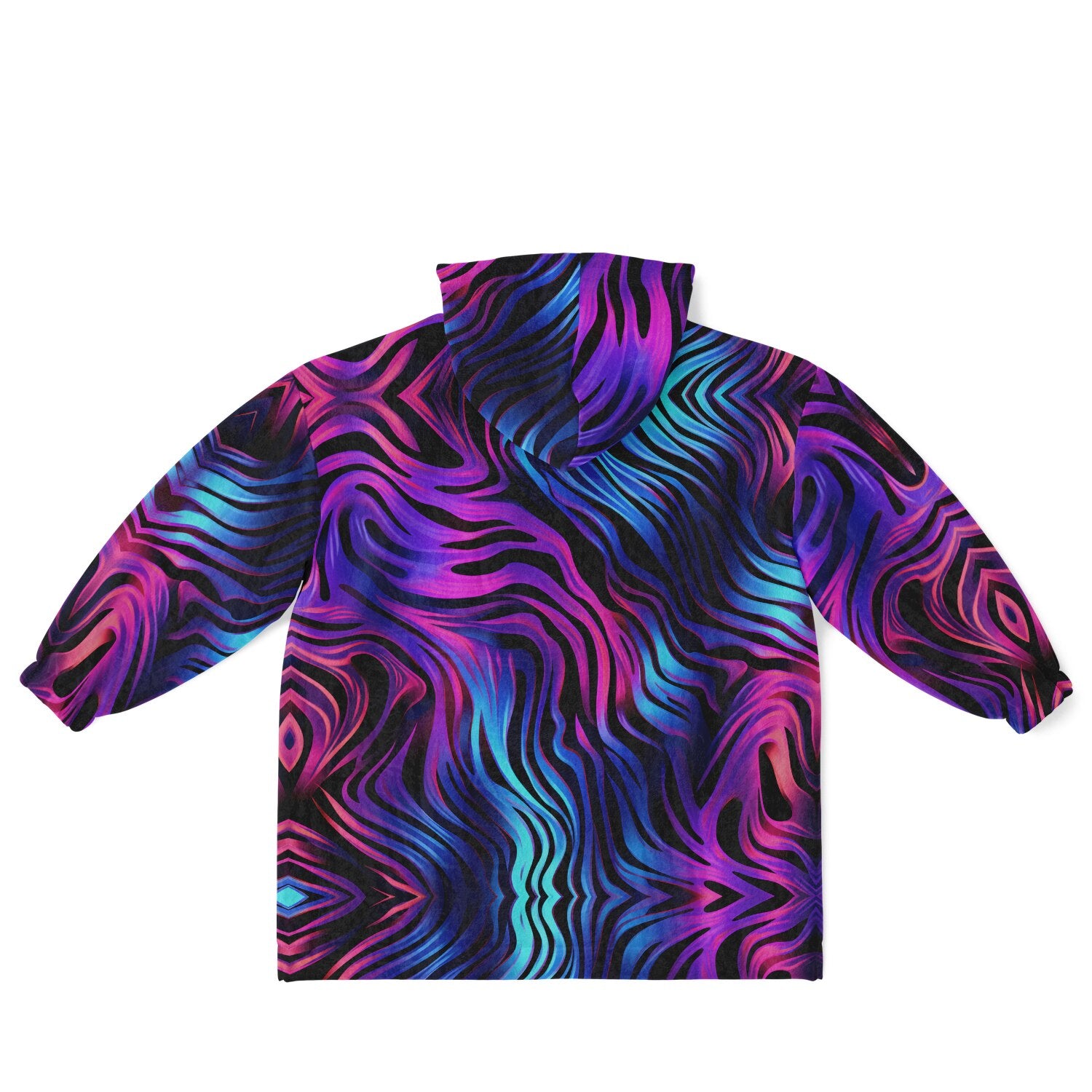 Powder Mountain, Utah Ski Resort Map Youth Reversible Snug Hoodie