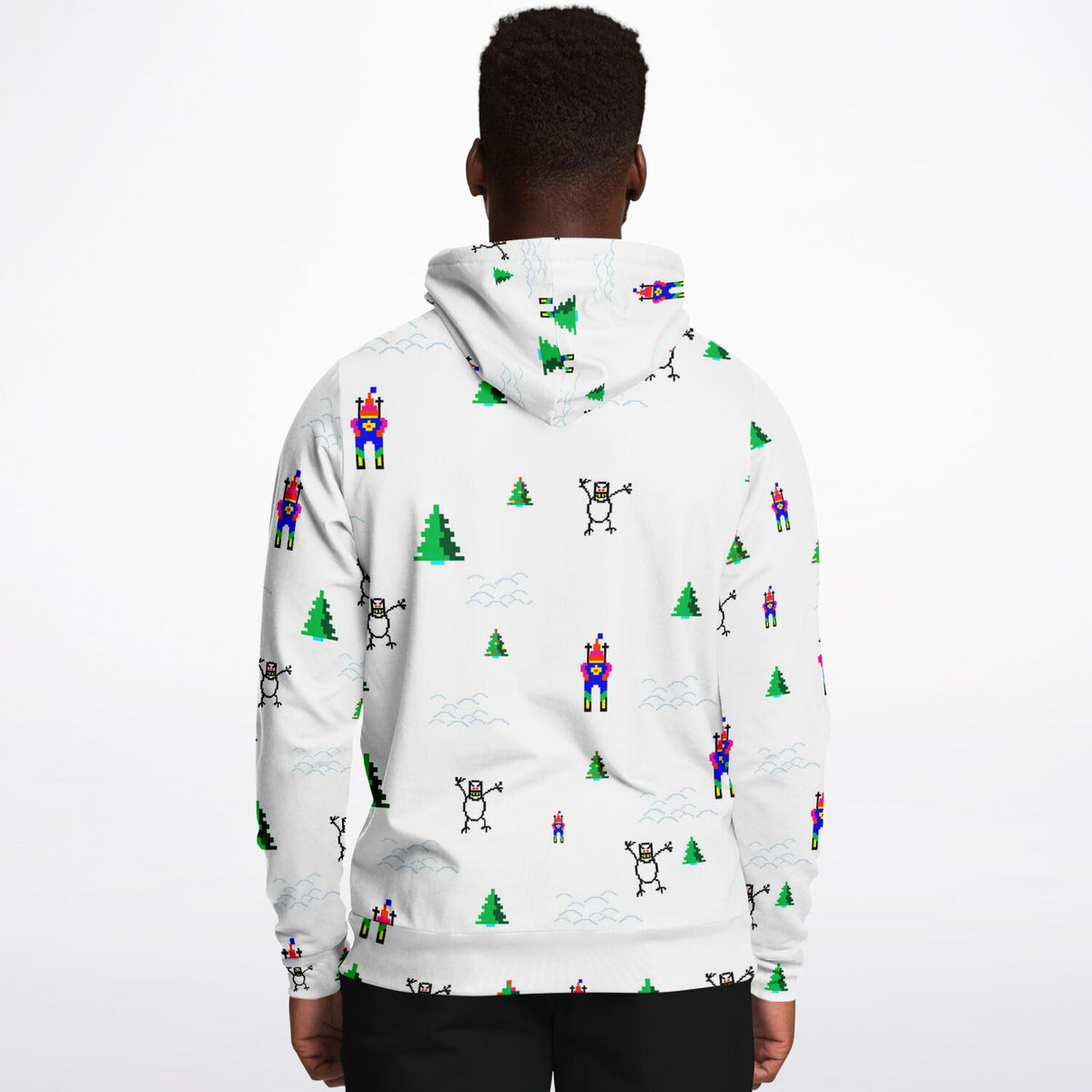 Ski Free Unisex Fashion Hoodie Set