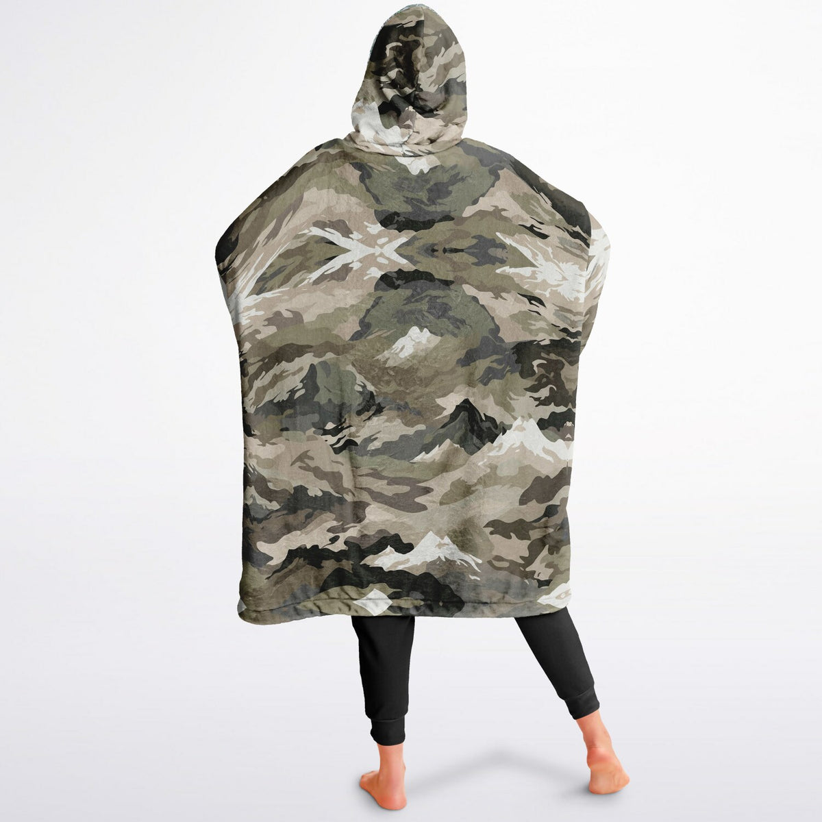 Powder Mountain, Utah Ski Resort Map Youth Reversible Snug Hoodie