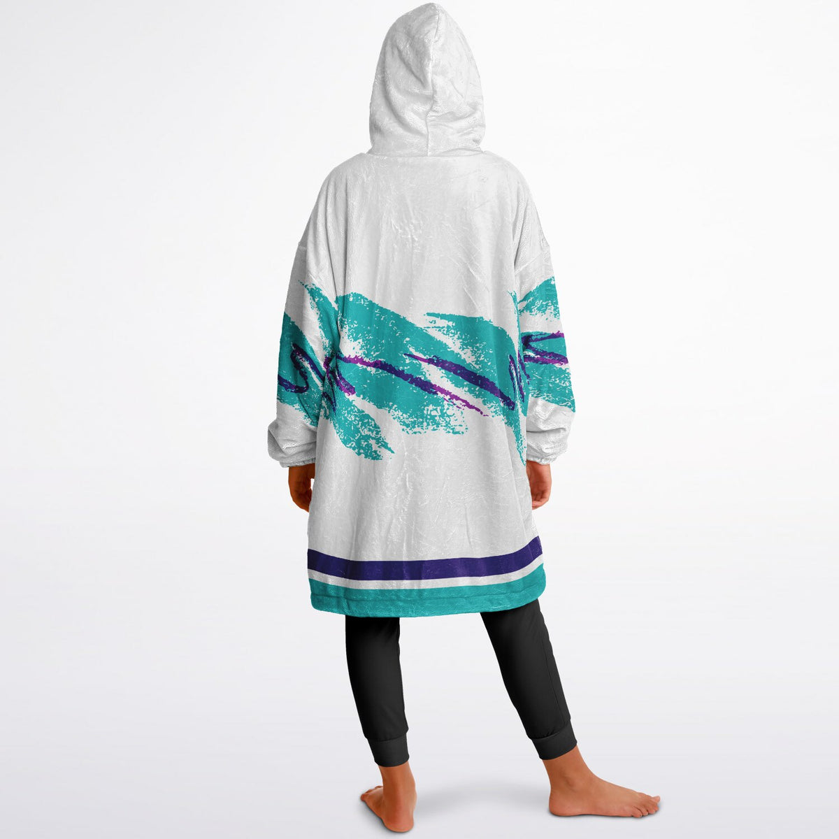 Powder Mountain, Utah Ski Resort Map Youth Reversible Snug Hoodie