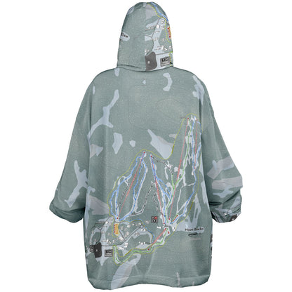 Mount Baw Baw, Australia Ski Trail Map - Snug Hoodie - Powderaddicts