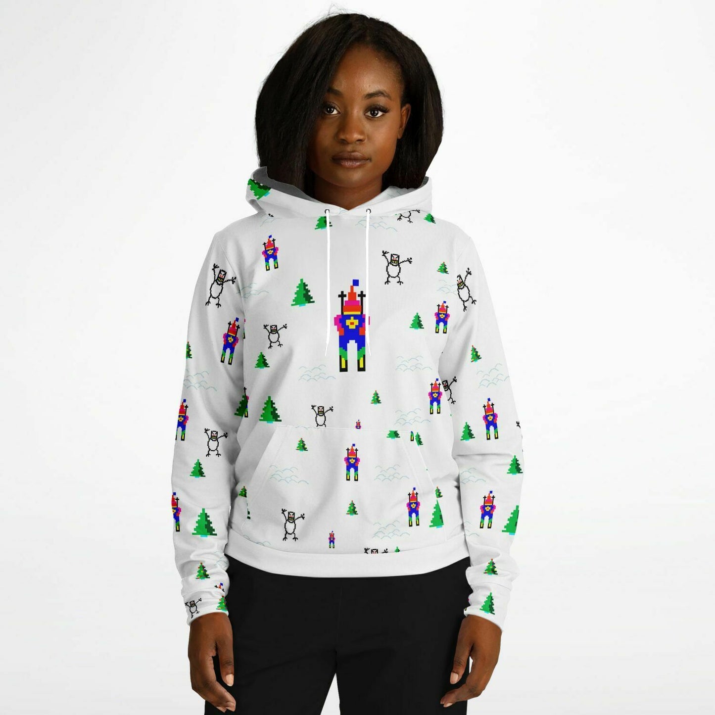 Ski Free Unisex Fashion Hoodie Set