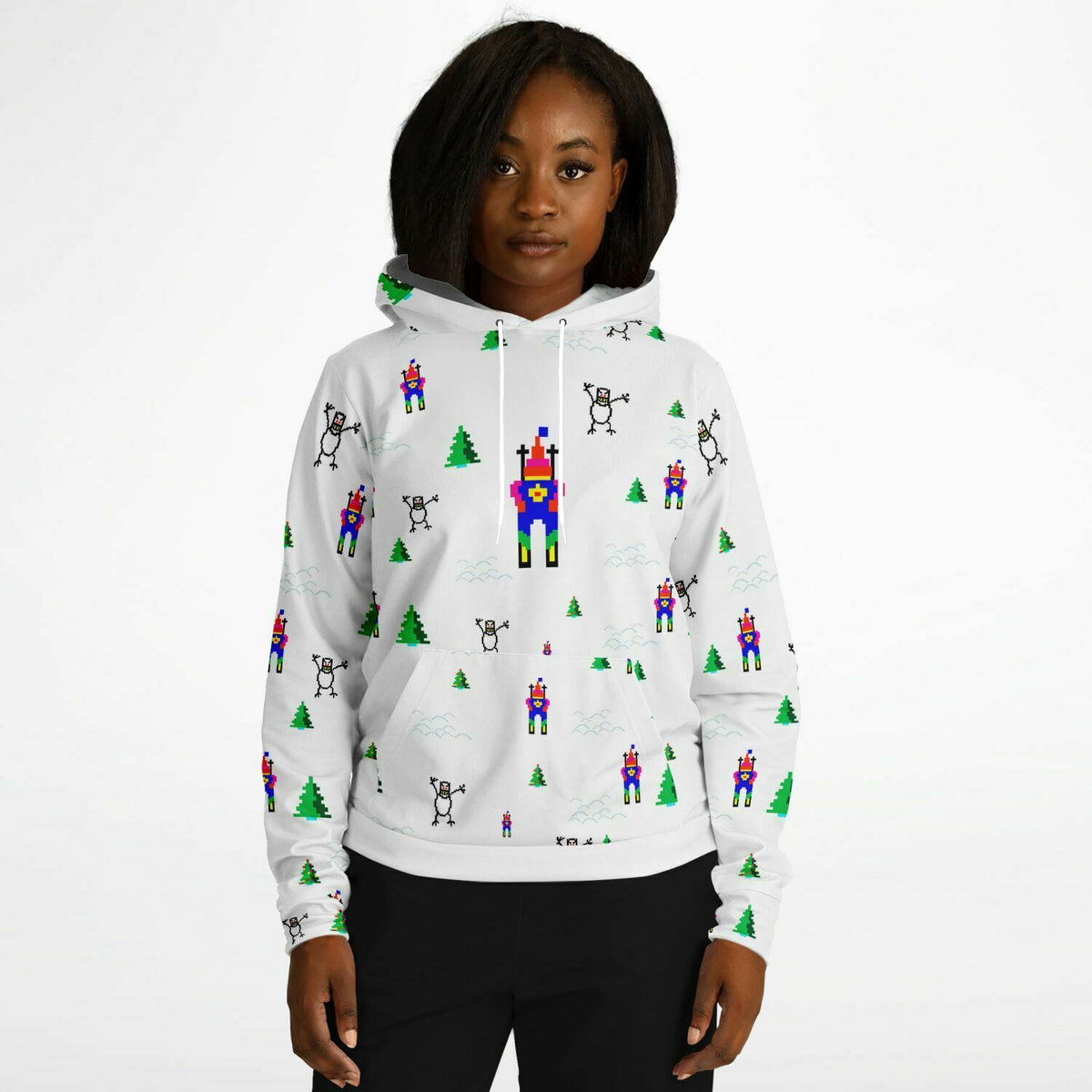 Ski Free Unisex Fashion Hoodie Set