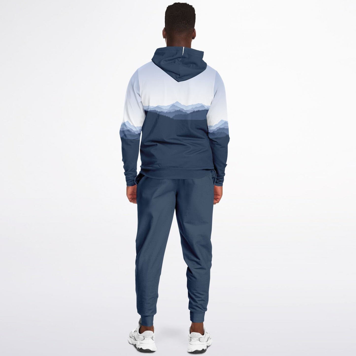 Morning Bluebird Unisex Ziphoodie And Jogger Set