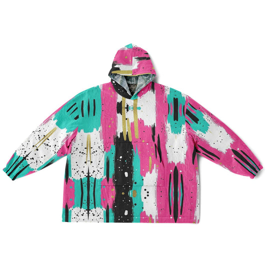 Powder Mountain, Utah Ski Resort Map Reversible Snug Hoodie