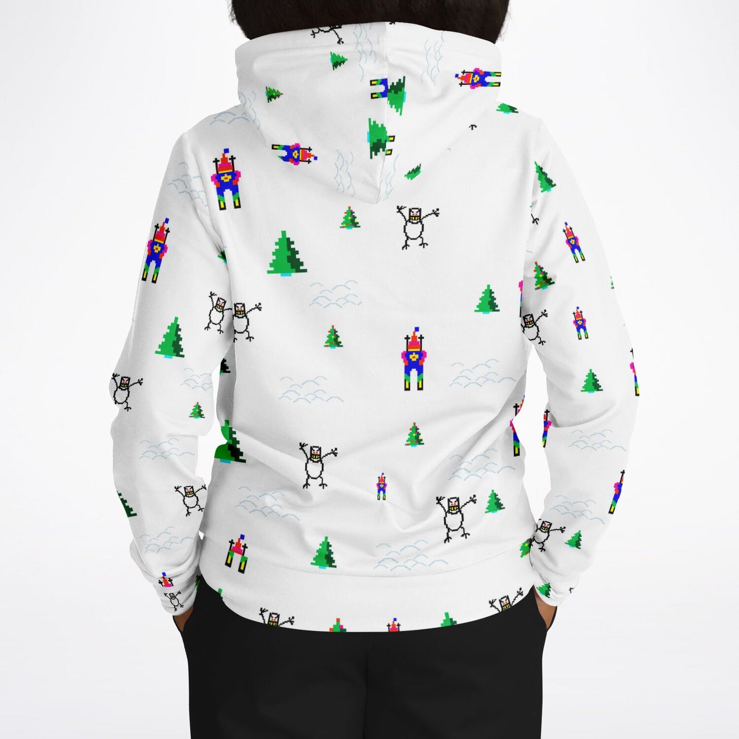 Ski Free Unisex Fashion Hoodie Set