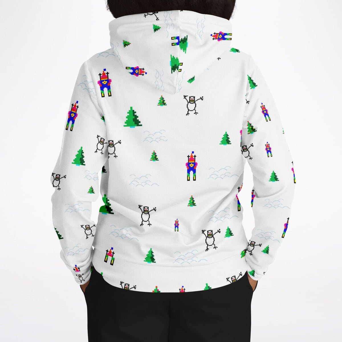 Ski Free Unisex Fashion Hoodie Set