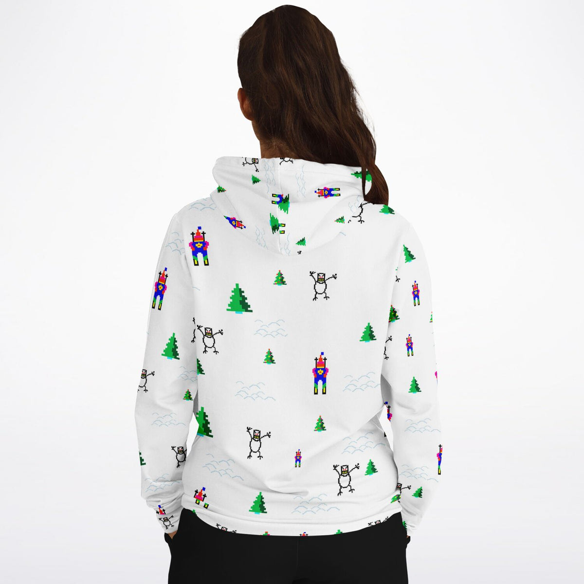 Ski Free Unisex Fashion Hoodie Set