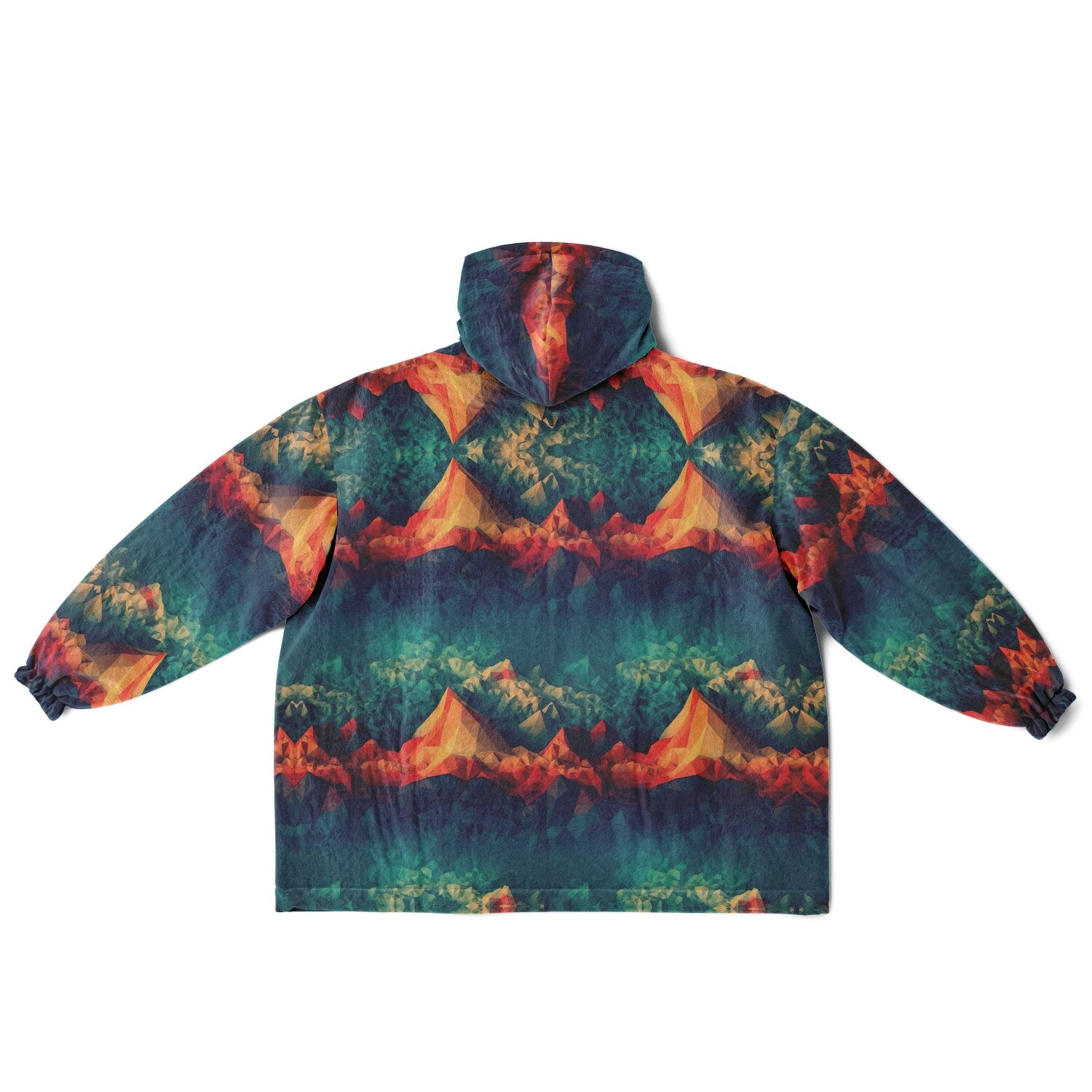 Powder Mountain, Utah Ski Resort Map Reversible Snug Hoodie