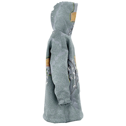 Granlibakken, California Ski Trail Map - Snug Hoodie - Powderaddicts