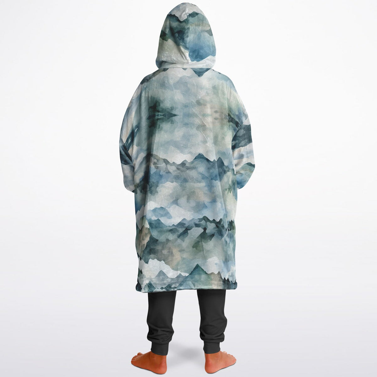 Powder Mountain, Utah Ski Resort Map Youth Reversible Snug Hoodie