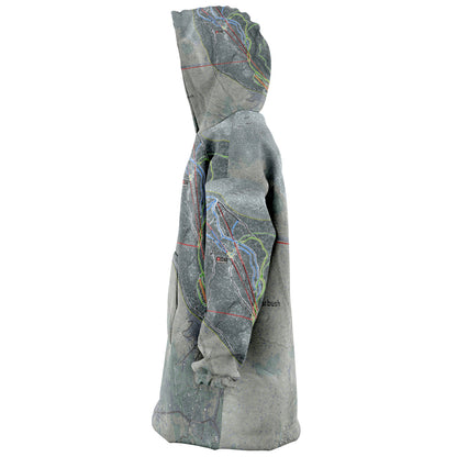 Sugarbush, Vermont Ski Trail Map - Snug Hoodie