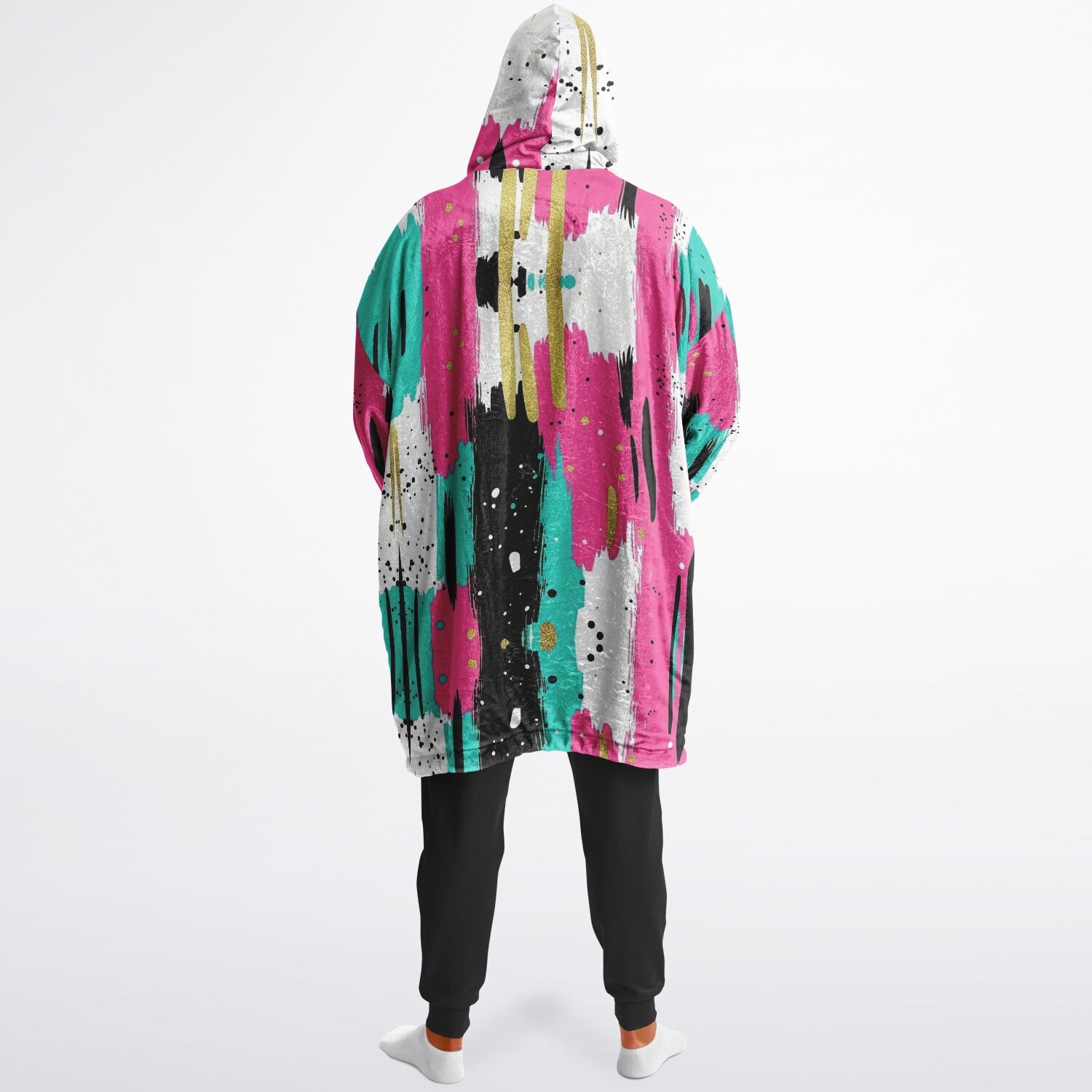 Powder Mountain, Utah Ski Resort Map Reversible Snug Hoodie