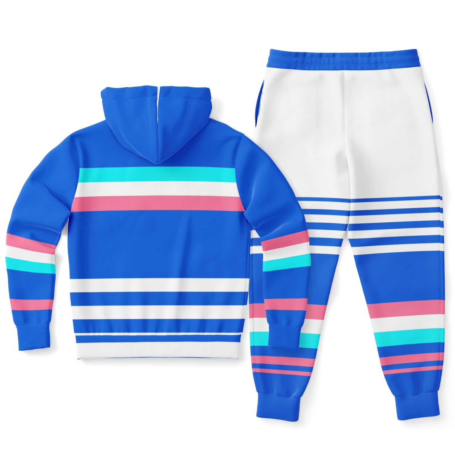 Stripe Club Unisex Ziphoodie and Jogger Set