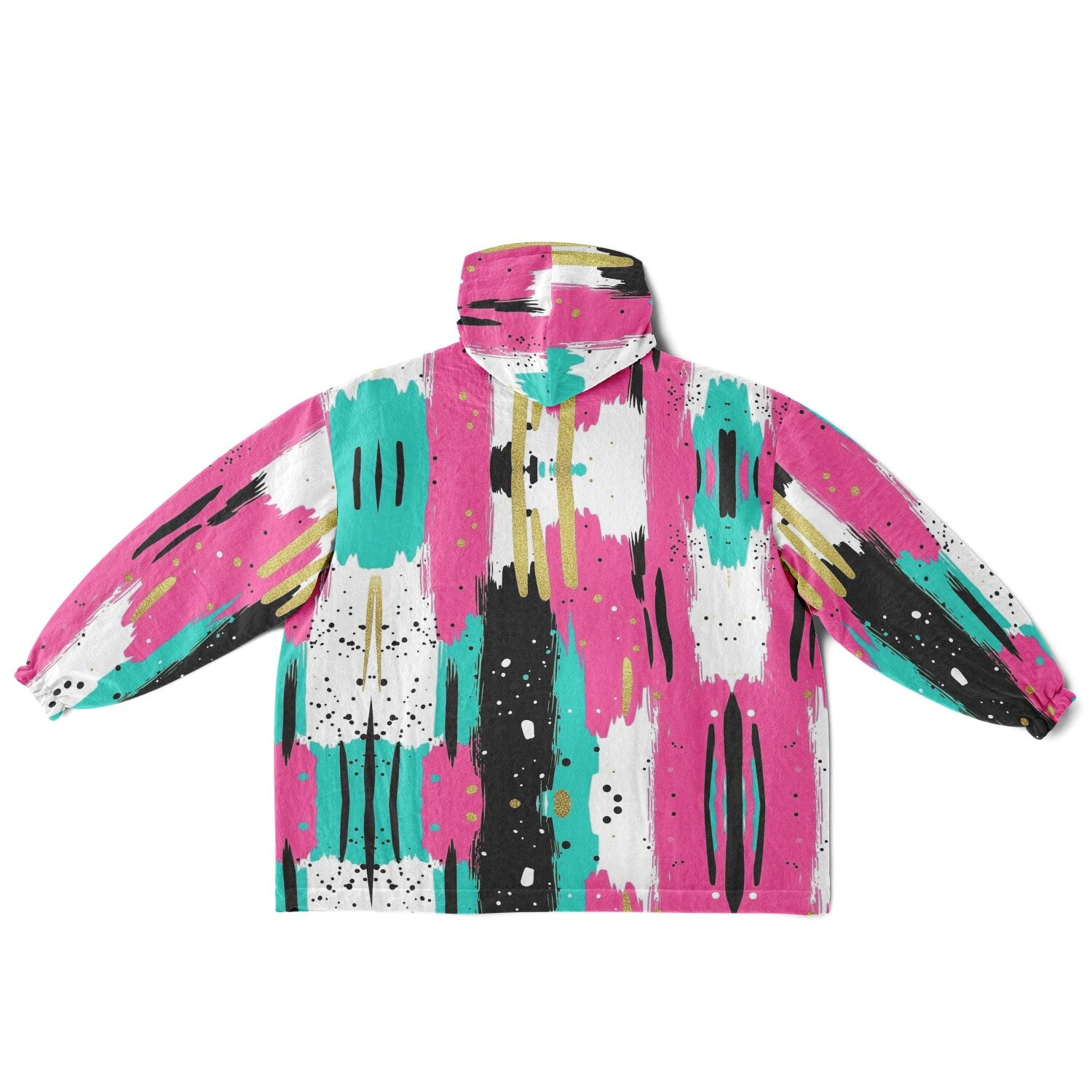 Powder Mountain, Utah Ski Resort Map Reversible Snug Hoodie