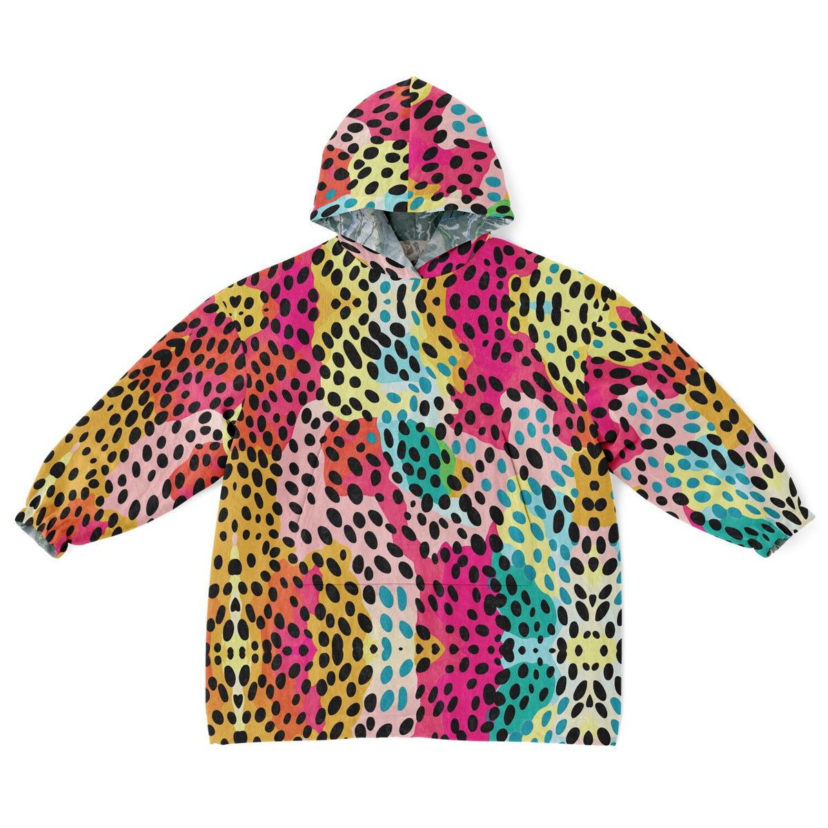 Powder Mountain, Utah Ski Resort Map Youth Reversible Snug Hoodie