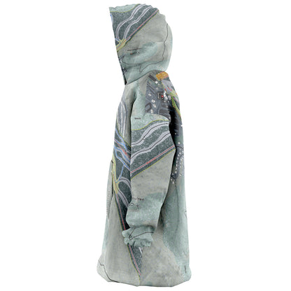 Massanutten, Virginia Ski Trail Map - Snug Hoodie