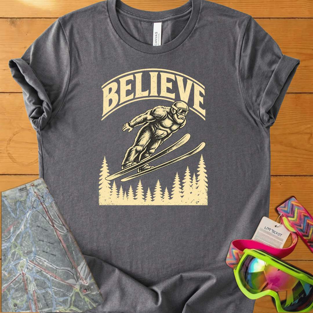 Bigfoot Believe t-shirt
