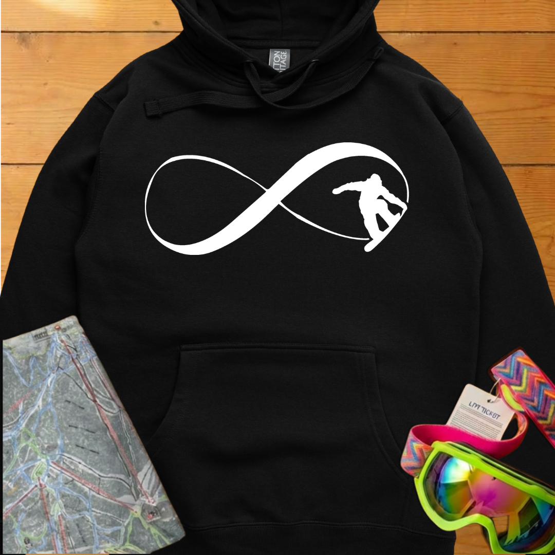 Infinite Snowboarding Adventure Hoodie – Endless Ride