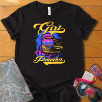 Girl Powder Ski & Snowboard Graphic T-Shirt