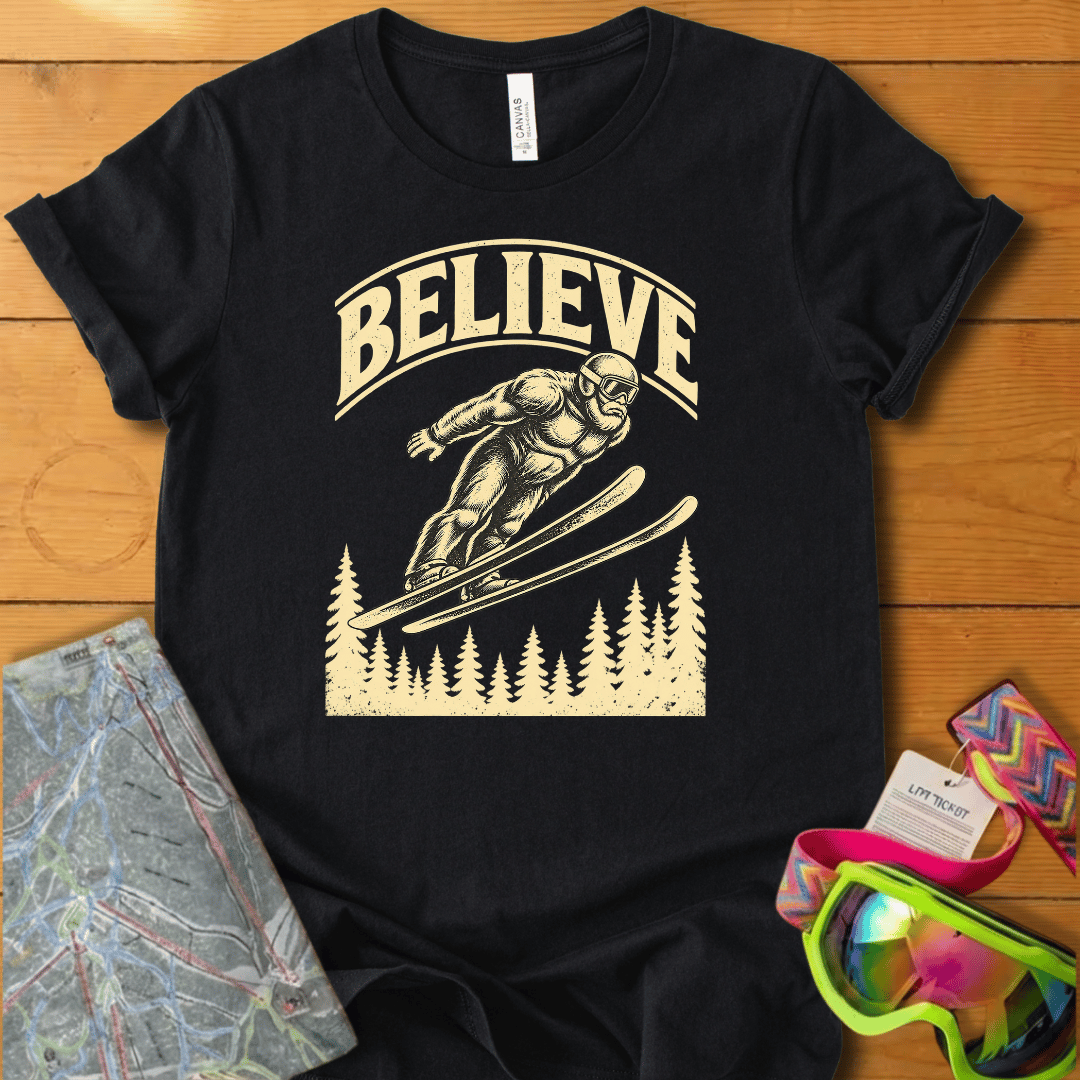 Bigfoot Believe t-shirt
