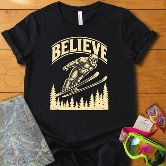 Bigfoot Believe t-shirt