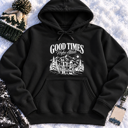 Good Times Higher Altitude Vintage Ski – Hoodie