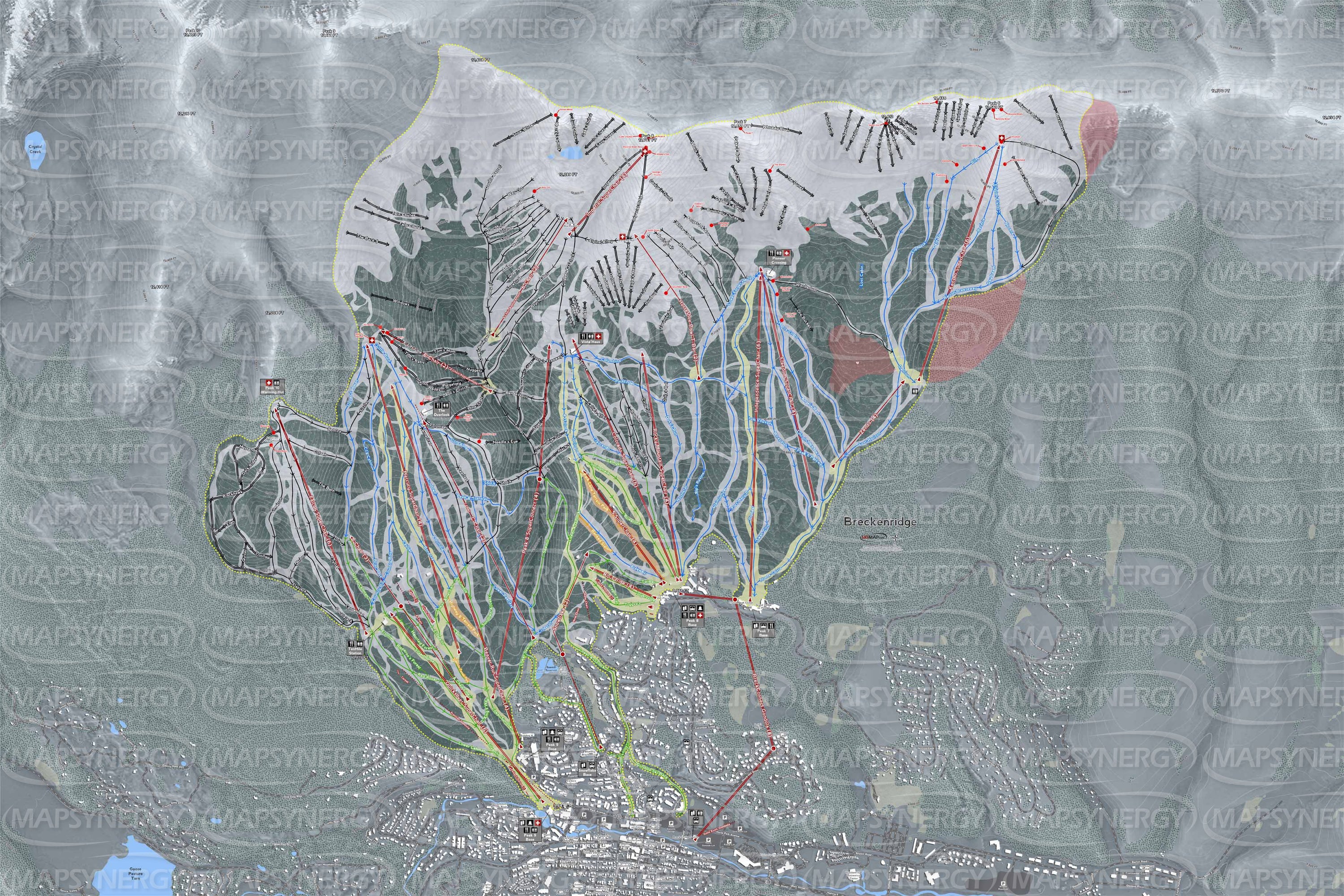 Breckenridge trail map